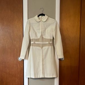 Vintage 1960 1970 geometric space age dress